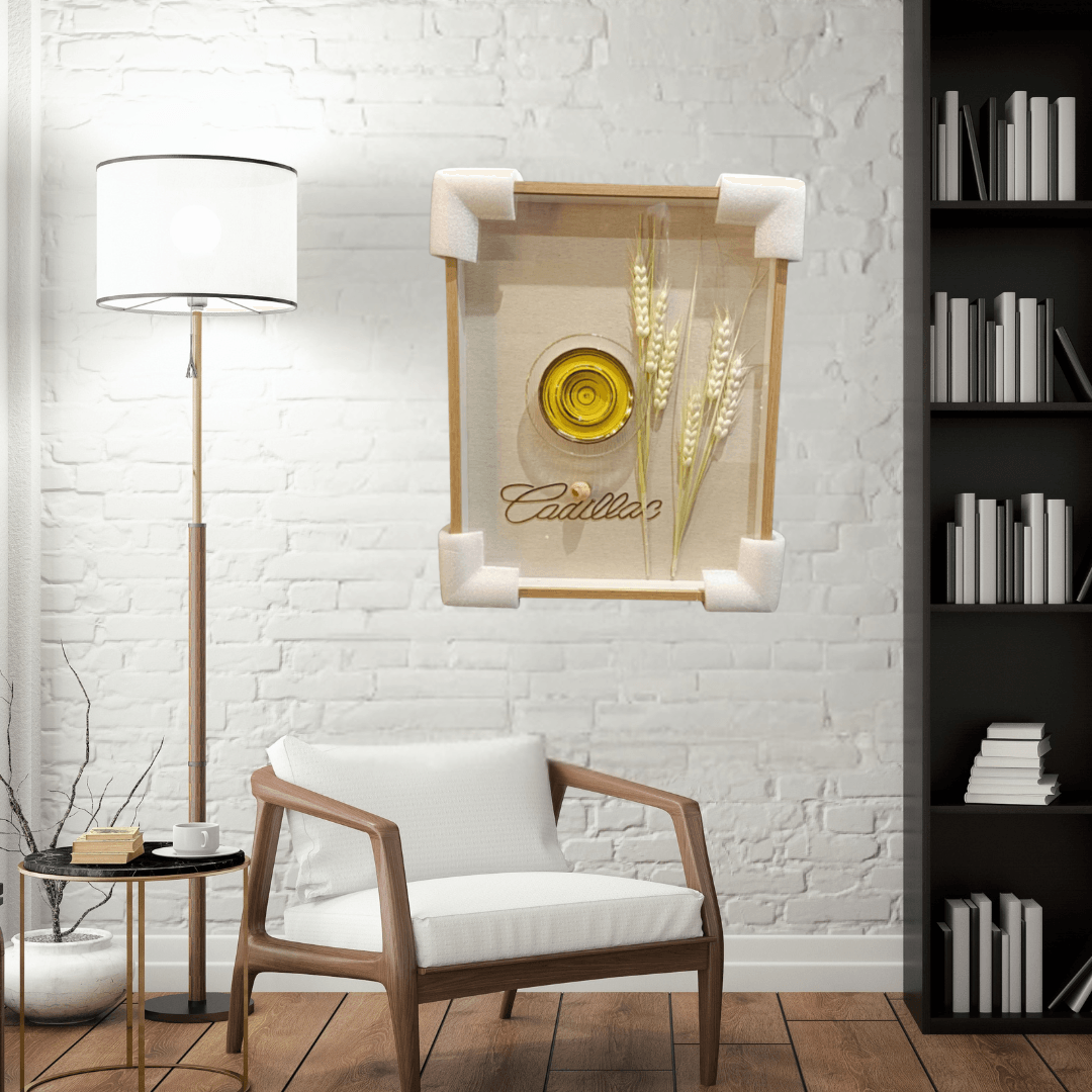 Artistic Wooden Frame Wall Painting Style 12